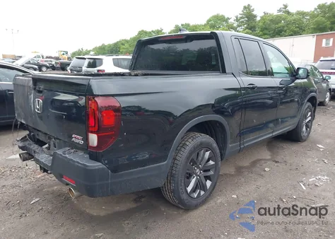 2022 Honda Ridgeline Sport from USA, damaged, VIN 5FPYK3F1CNB001753